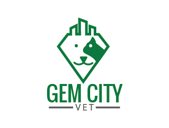 Gem City Vet logo design by czars
