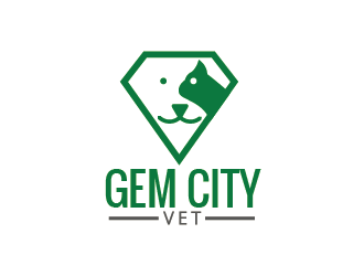 Gem City Vet logo design by czars