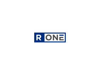 R1, Rone, the letter R   1 in digit or text form, prefer to have it one logo design by haidar