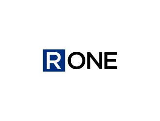 R1, Rone, the letter R   1 in digit or text form, prefer to have it one logo design by haidar