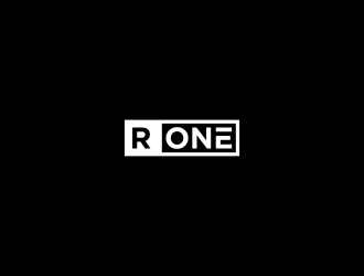R1, Rone, the letter R   1 in digit or text form, prefer to have it one logo design by haidar