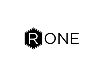 R1, Rone, the letter R   1 in digit or text form, prefer to have it one logo design by johana