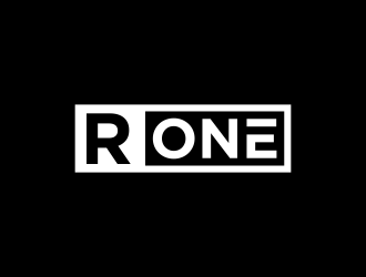 R1, Rone, the letter R   1 in digit or text form, prefer to have it one logo design by haidar
