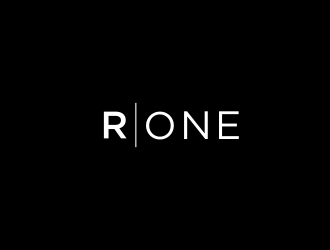 R1, Rone, the letter R   1 in digit or text form, prefer to have it one logo design by haidar