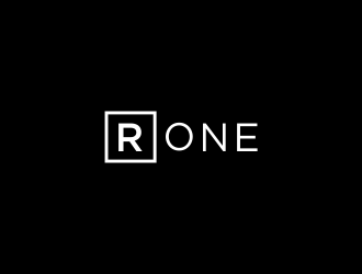 R1, Rone, the letter R   1 in digit or text form, prefer to have it one logo design by haidar