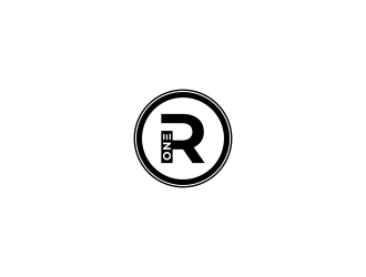 R1, Rone, the letter R   1 in digit or text form, prefer to have it one logo design by haidar