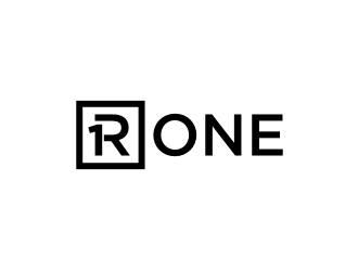 R1, Rone, the letter R   1 in digit or text form, prefer to have it one logo design by blessings
