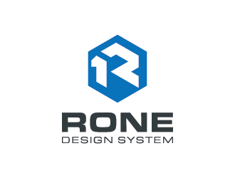 R1, Rone, the letter R   1 in digit or text form, prefer to have it one logo design by mhala