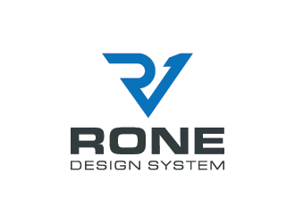 R1, Rone, the letter R   1 in digit or text form, prefer to have it one logo design by mhala