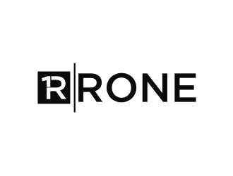 R1, Rone, the letter R   1 in digit or text form, prefer to have it one logo design by Diancox