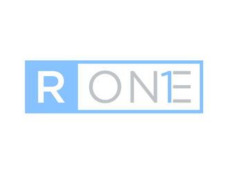 R1, Rone, the letter R   1 in digit or text form, prefer to have it one logo design by ndaru