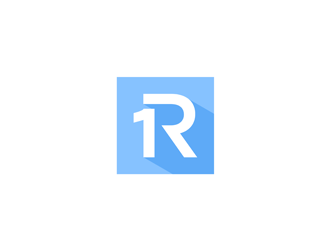 R1, Rone, the letter R   1 in digit or text form, prefer to have it one logo design by ndaru