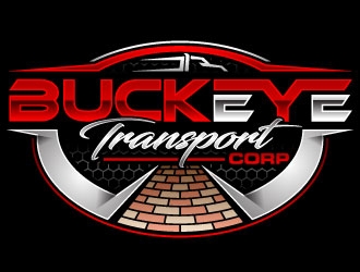 Buckeye Transport, Corp logo design by Suvendu