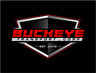 Buckeye Transport, Corp logo design by evdesign