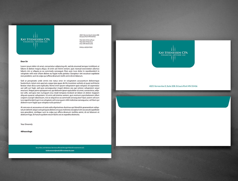 Kay Stienessen CPA Financial Advisor LLC logo design by fritsB