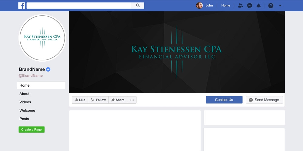 Kay Stienessen CPA Financial Advisor LLC logo design by fritsB