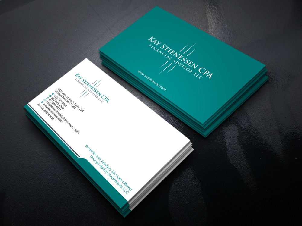 Kay Stienessen CPA Financial Advisor LLC logo design by mletus