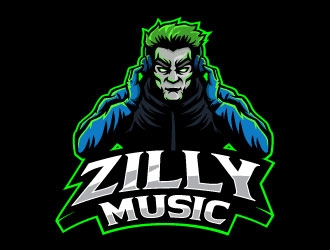 Zilly Music logo design by masjacky