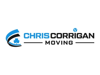 Chris Corrigan Moving logo design by akilis13