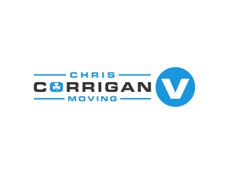 Chris Corrigan Moving logo design by ubai popi