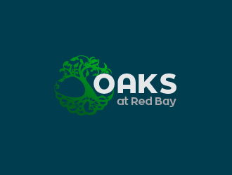 Oaks at Red Bay logo design by PRN123