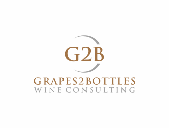 G2B - Grapes2Bottles Wine Consulting logo design by checx