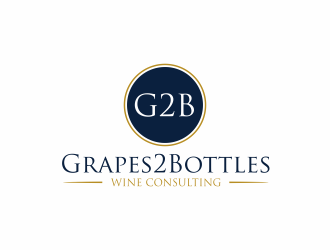 G2B - Grapes2Bottles Wine Consulting logo design by ammad