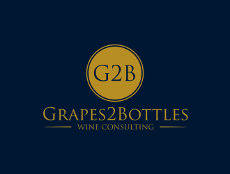 G2B - Grapes2Bottles Wine Consulting logo design by ammad