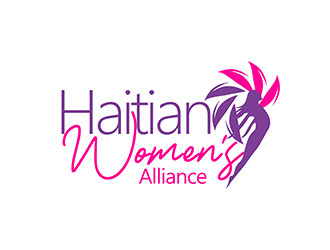 Haitian Womens Alliance  logo design by enzidesign