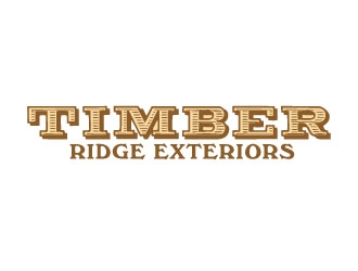 Timber Ridge Exteriors logo design by AYATA