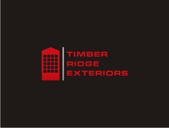 Timber Ridge Exteriors logo design by sabyan