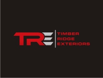 Timber Ridge Exteriors logo design by sabyan