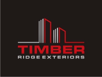 Timber Ridge Exteriors logo design by sabyan