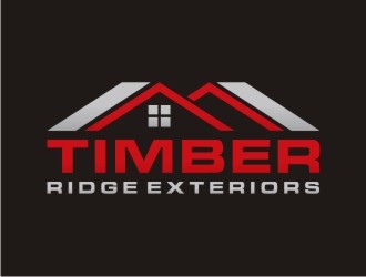 Timber Ridge Exteriors logo design by sabyan
