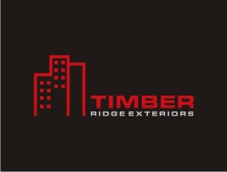 Timber Ridge Exteriors logo design by sabyan