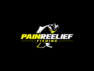 Pain Reelief Fishing  logo design by semar