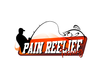 Pain Reelief Fishing  logo design by enzidesign
