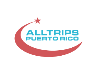 AllTrips Puerto Rico logo design by BlessedArt