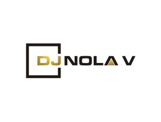 DJ NOLA V logo design by sabyan