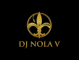 DJ NOLA V logo design by torresace