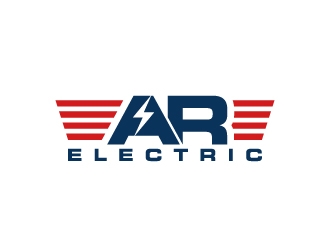 A R Electric logo design by labo