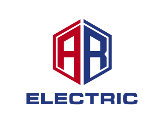 A R Electric logo design by BintangDesign