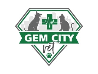 Gem City Vet logo design by ruki