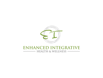 Enhanced Integrative Health & Wellness logo design by RIANW