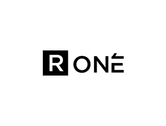 R1, Rone, the letter R   1 in digit or text form, prefer to have it one logo design by blackcane