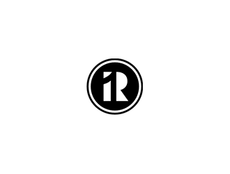 R1, Rone, the letter R   1 in digit or text form, prefer to have it one logo design by blackcane