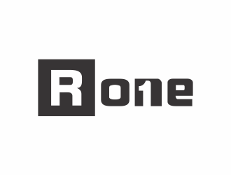 R1, Rone, the letter R   1 in digit or text form, prefer to have it one logo design by up2date