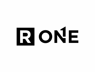 R1, Rone, the letter R   1 in digit or text form, prefer to have it one logo design by Editor