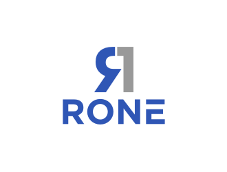 R1, Rone, the letter R   1 in digit or text form, prefer to have it one logo design by sodimejo