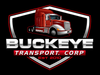 Buckeye Transport, Corp logo design by axel182